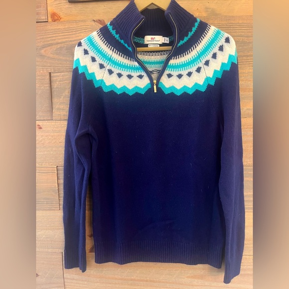 Vineyard Vines Sweaters - CASHMERE FAIR ISLE SWEATER